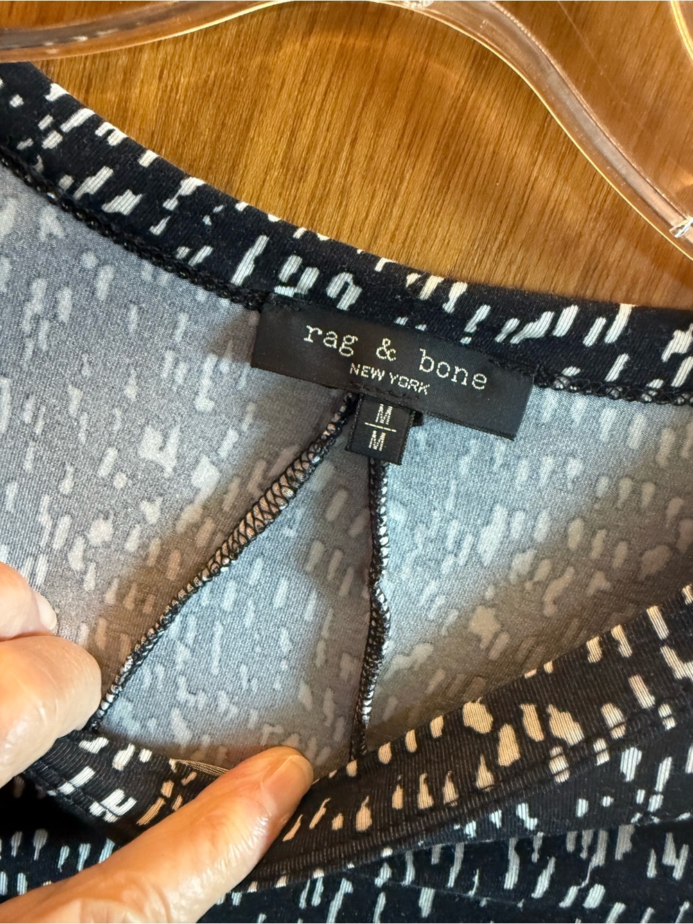 Rag & bone tee top M - Picture 2 of 4